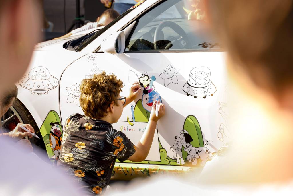 Stichting De Inkleur Porsche, Onthulling en Rally