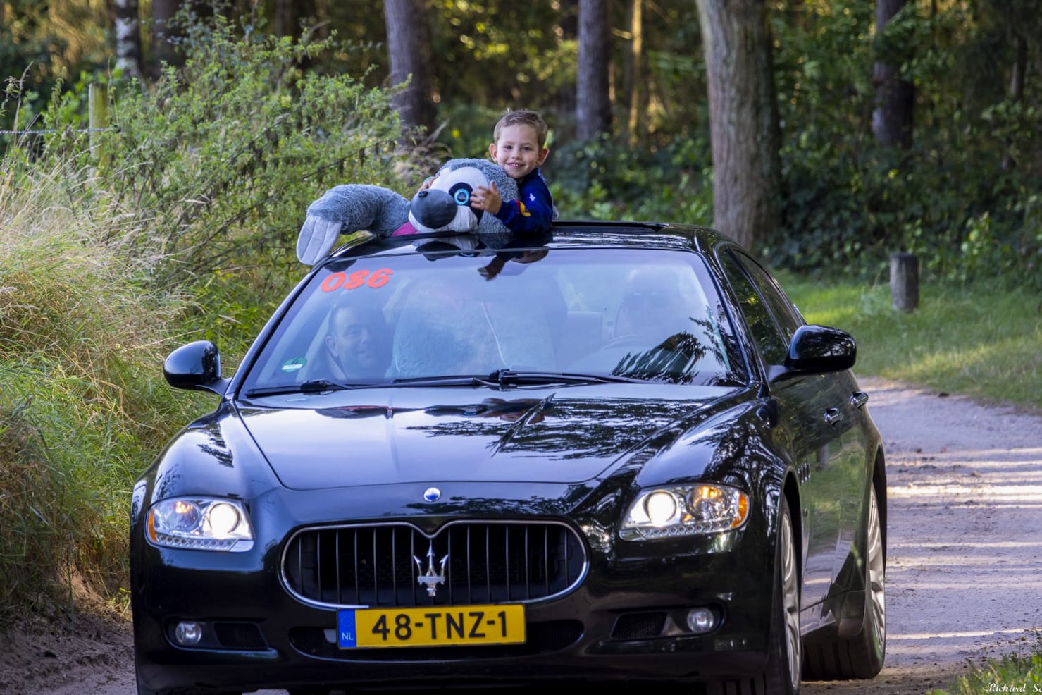 Stichting De Inkleur Porsche, Onthulling en Rally